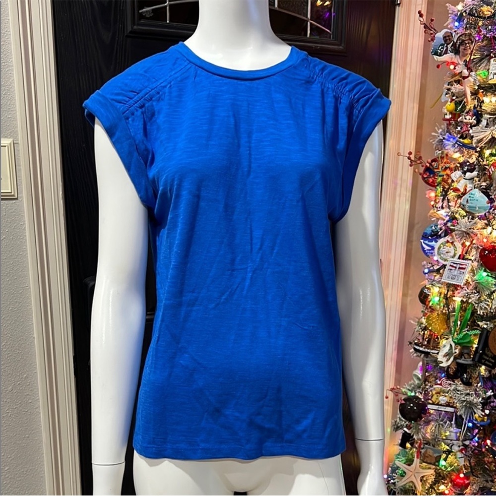 LOFT Blue Muscle Tee